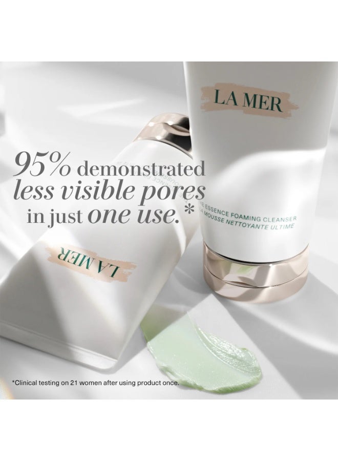 La Mer منظف رغوي ذا إيسنس 125 مل | غسول وجه فاخر مرطب مع مرق المعجزة™ | منظف رغوي خالي من الكبريتات لمختلف أنواع البشرة | يزيل المكياج والأوساخ والتلوث - Image 4