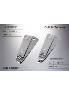 Three Seven (777) Ers! Three Seven (777) Travel Manicure Grooming Kit Nail Clipper Set (6 Pcs, 60Kc), Made In Korea, Since 1975  - Image 2