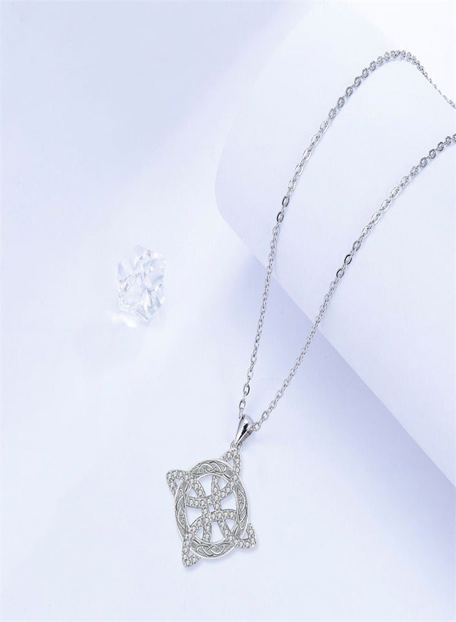 Stoned Pendant Necklace - Image 5