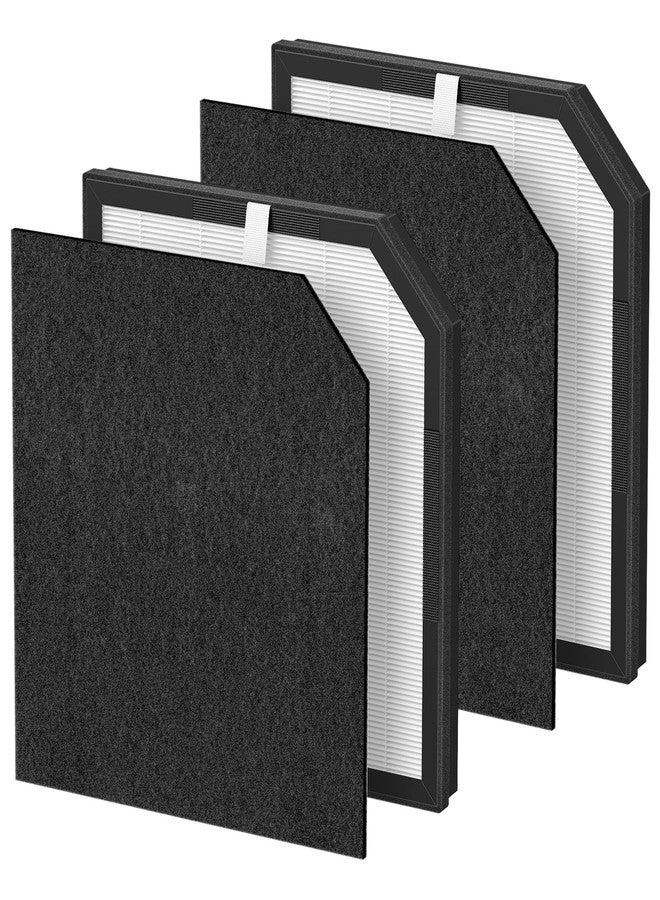 Caehomly AP3001 Replacement Filters Compatible with Airtok AP3001 Air Purifi-er, 3-in-1 True HEPA Filters with Washable Pre-filter and High-Efficiency Activated Carbon Filter, 2 Pack - Image 1