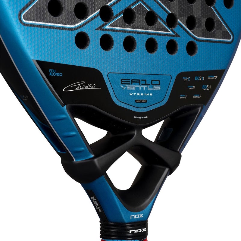 NOX EA10 Ventus Attack 12K Xtrem Padel Racket by Edu Alonso – Diamond Shape, High Balance, Explosive Power Performance - Image 3