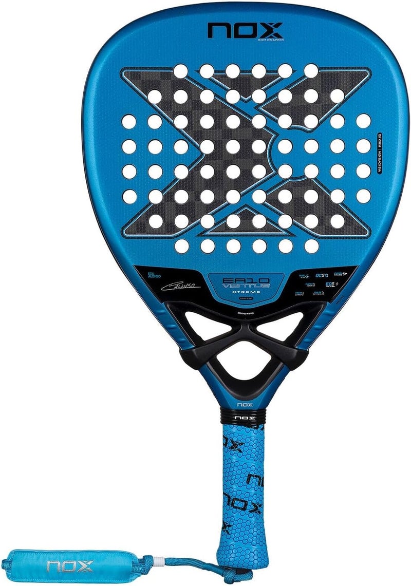 NOX EA10 Ventus Attack 12K Xtrem Padel Racket by Edu Alonso – Diamond Shape, High Balance, Explosive Power Performance - Image 1