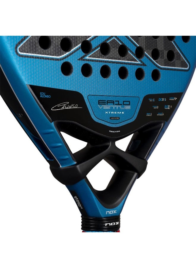 NOX EA10 Ventus Attack 12K Xtrem Padel Racket by Edu Alonso – Diamond Shape, High Balance, Explosive Power Performance - Image 4