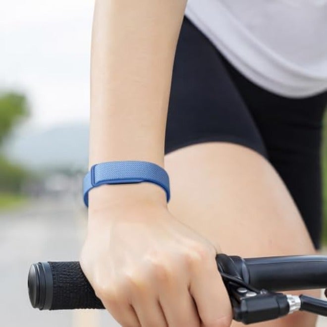 Replacement Band for Google Fitbit Air, Breathable Nylon Sport Strap with Classic Buckle, Sweat Water Resistant Adjustable Wrist Strap - Image 5