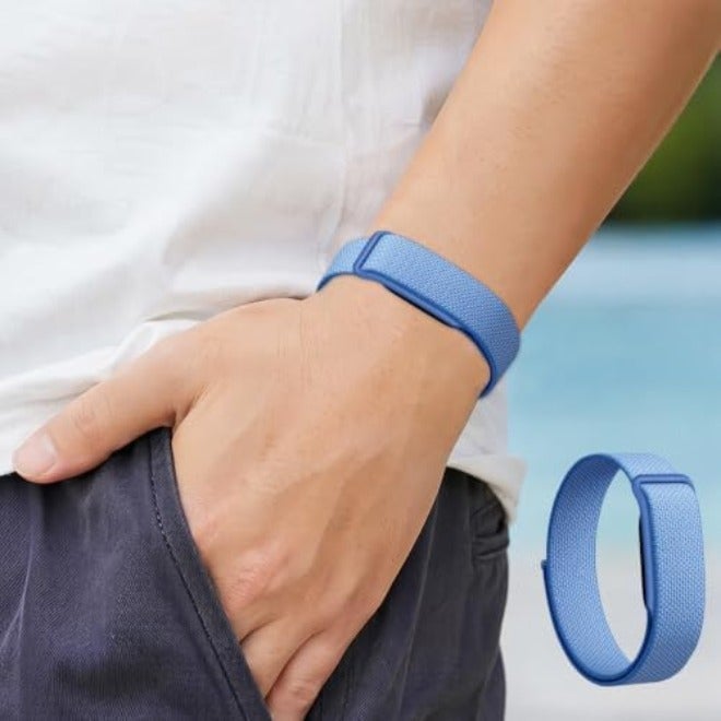 Replacement Band for Google Fitbit Air, Breathable Nylon Sport Strap with Classic Buckle, Sweat Water Resistant Adjustable Wrist Strap - Image 2