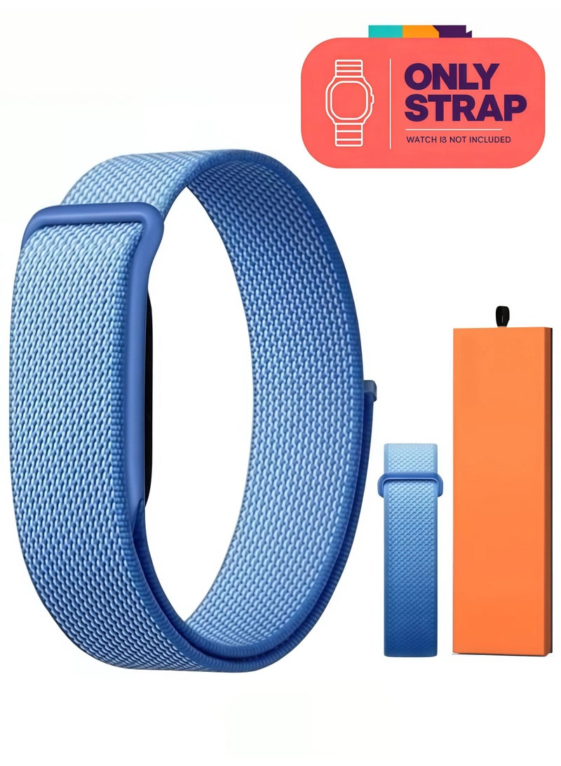 Replacement Band for Google Fitbit Air, Breathable Nylon Sport Strap with Classic Buckle, Sweat Water Resistant Adjustable Wrist Strap - Image 1