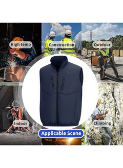 2024 Summer Cooling Vest For Men and Women- Air Conditioning Fans, Heat Reducing Clothing, Unique Design Provides UV Protection - pzsku/Z7A5AAFE467C97E99E803Z/45/_/1721268724/7e18796f-5794-4fc7-a390-ec2a8db7ecc4