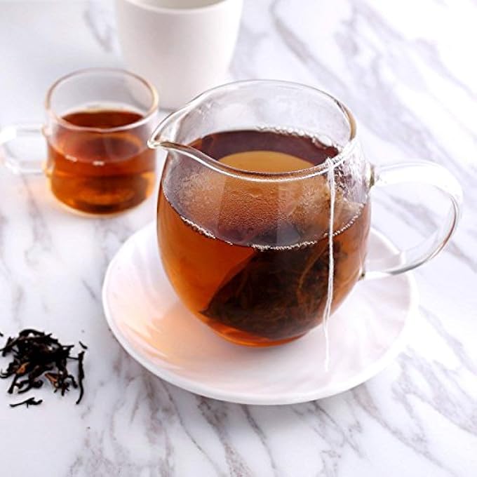 SWIUKPHE Disposable Drawstring Tea Filter Bags Safe  Natural Unbleached Paper Tea Infuser Drawstring Empty Bag For Loose Leaf Tea 7 X 9 Natual Color 400 Pack - Image 5