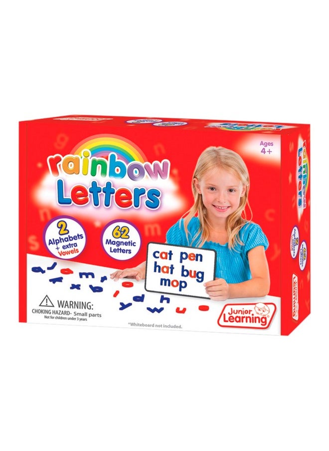 Junior Learning Junior Learning Rainbow Letters, Print, 62 Pieces  - Image 3