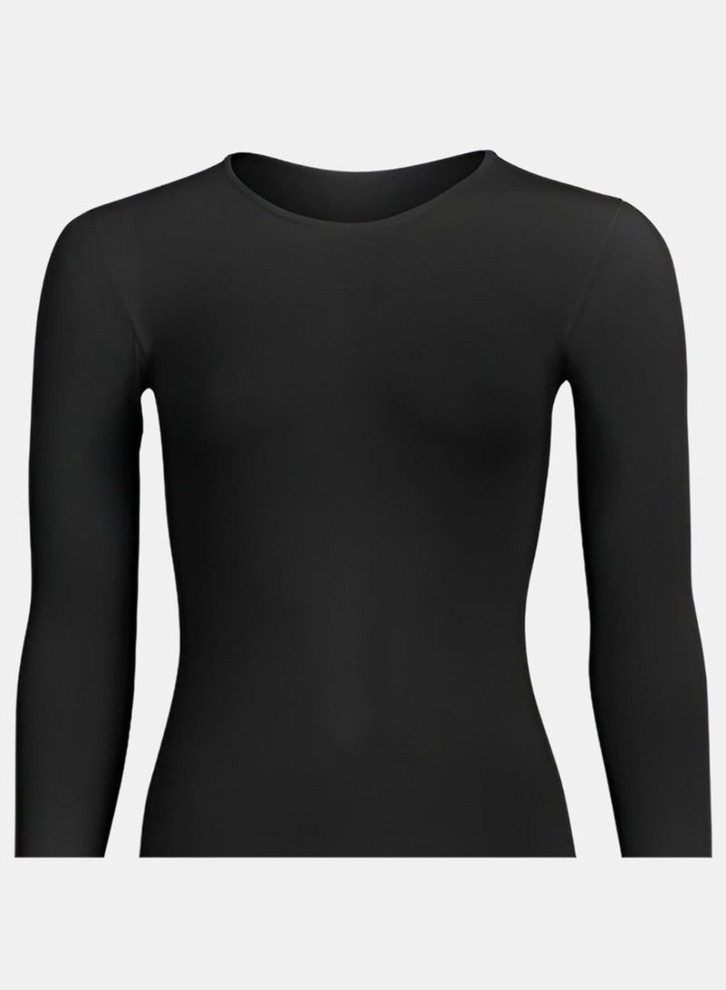 Silvy Lycra Wave3 Round Neck Long Sleeves Bodysuit Underwear - Image 2