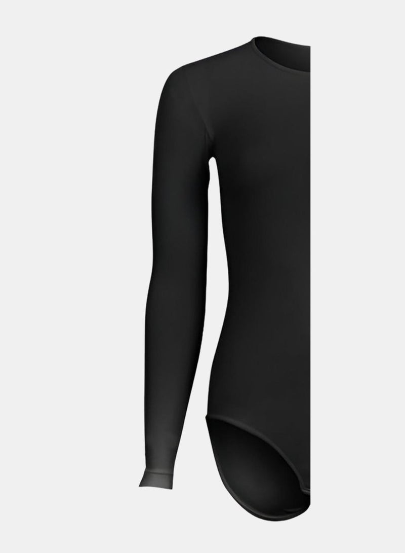 Silvy Lycra Wave3 Round Neck Long Sleeves Bodysuit Underwear - Image 3