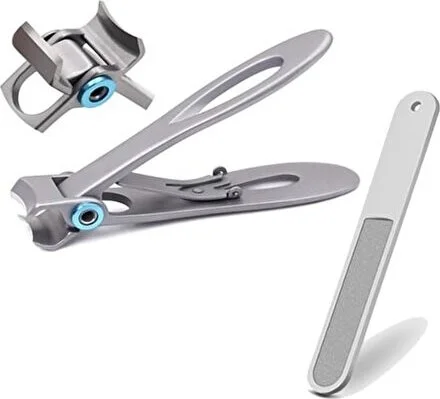 Bizimevde Wide Mouth Medium Size Stainless Nail Clipper