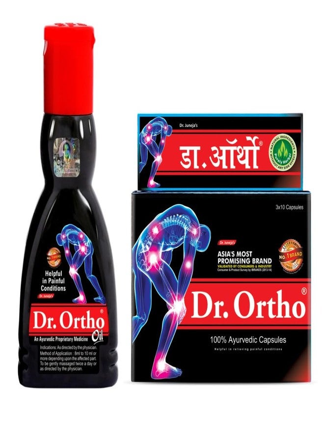 Dr. Ortho Dr Ortho Combo of Pain Relief Oil 60ml and Capsules 30 - Image 1