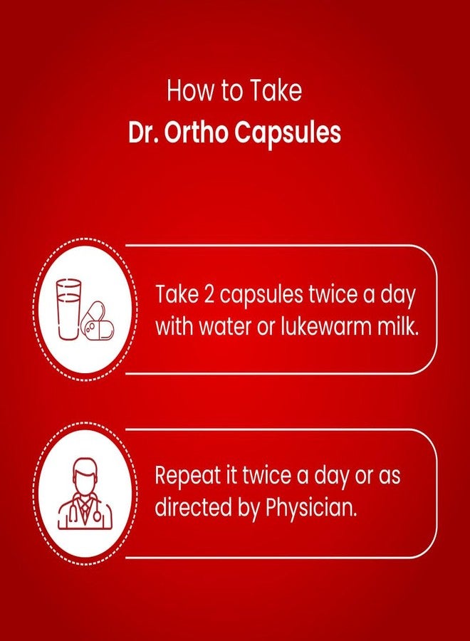 Dr. Ortho Dr Ortho Combo of Pain Relief Oil 60ml and Capsules 30 - Image 4