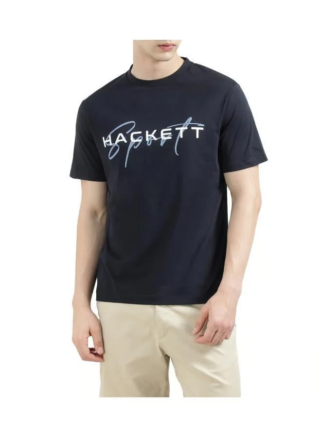 Monotype Printed Crew Neck T-Shirt