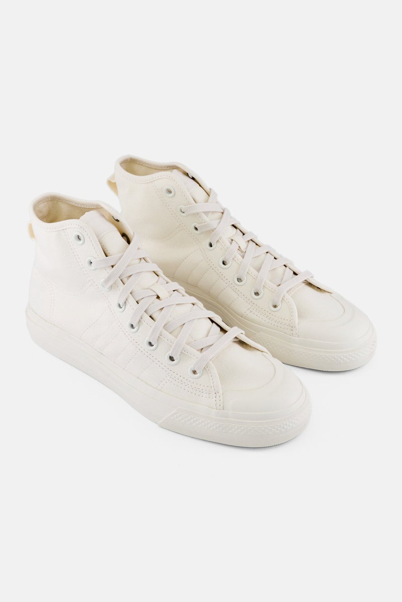 adidas Originals Men Nizza Hi RF Lace Up Outdoor Shoes, Off-White - Image 1