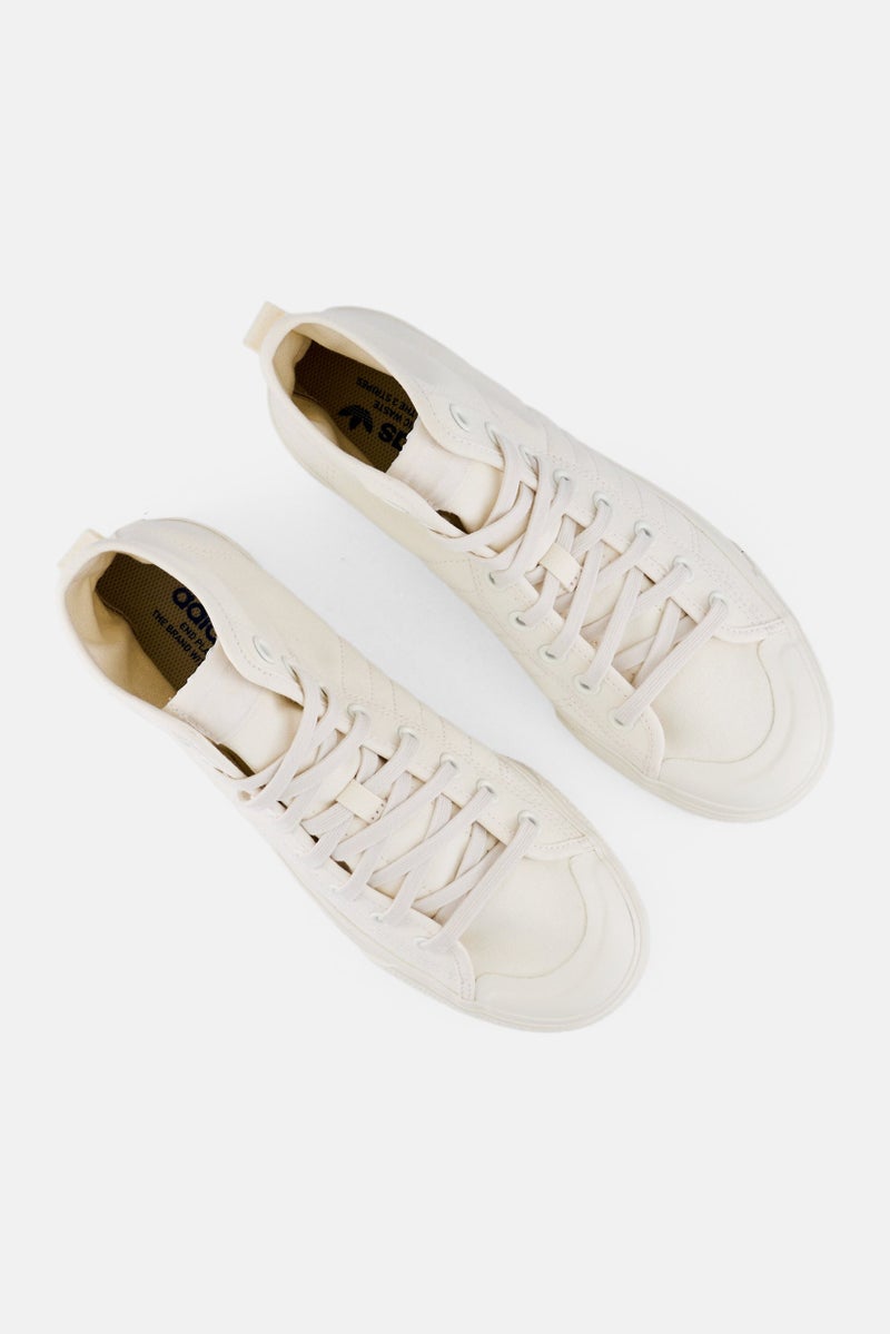 adidas Originals Men Nizza Hi RF Lace Up Outdoor Shoes, Off-White - Image 4