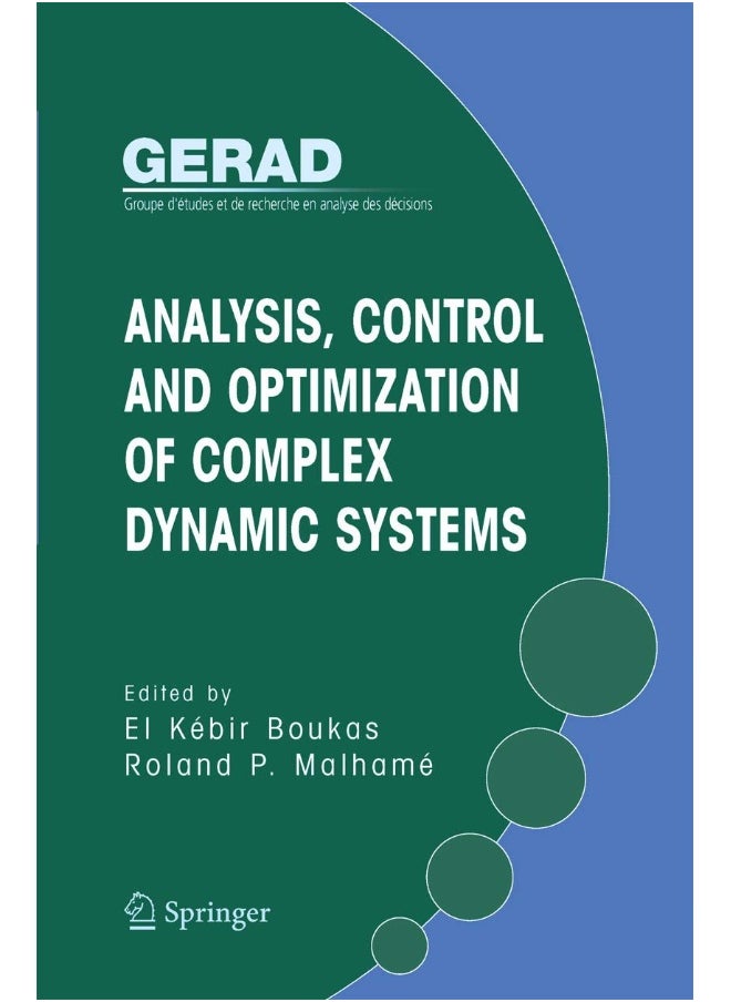 Analysis, Control and Optimization of Complex Dynamic Systems 