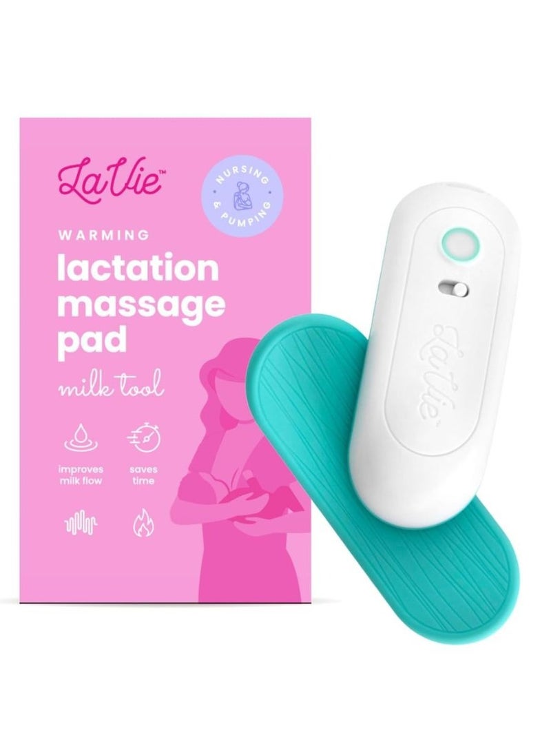 Lavie - 2 Pads Warming Lactation Massager For Improved Milk Flow Heat + Vibration Support Clogged Ducts - Image 1
