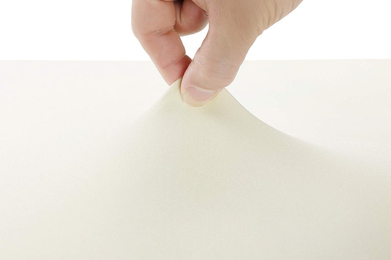 LZY Spandex Table Covers 6 Feet  Stretch/Fitted Table Covers for 6 Feet Folding Table  Rectangular Spandex Table Cloths for Wedding Party or Event (6FT-2PCS  Ivory) - Image 4