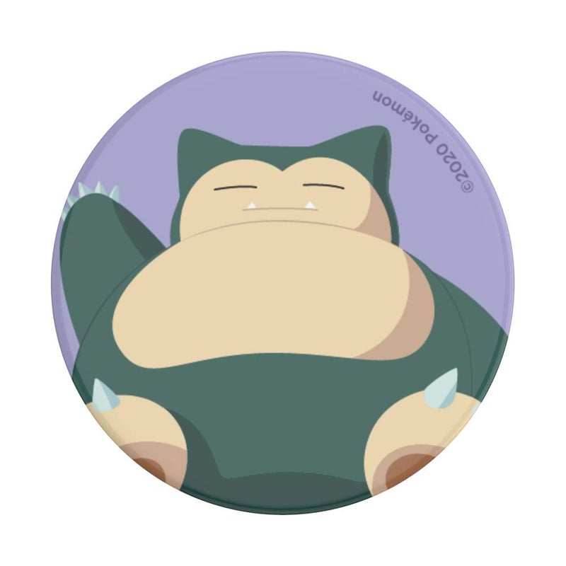 PopSockets Phone Grip with Expanding Kickstand, Adhesive Grip, PokÃ©mon - Snorlax Knocked - Image 2