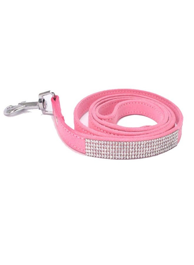 ETOPARS Rhinestone Dog Collar Leashes, Crystal Diamond Cat Dog Collar Leash Set, Cute Dazzling Dog Rhinestone Collar, Dog Collar Harness for Small & Medium Dogs - Image 5