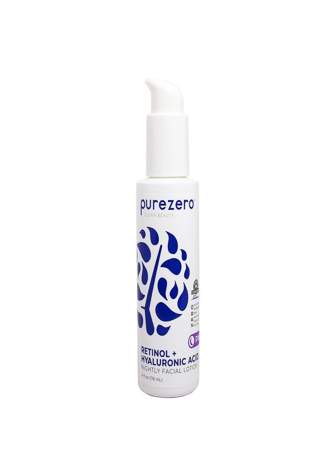 Purezero Moisturizing Night Cream - Hydrating & Anti-Aging Face Moisturizer with Pure Ingredients, Paraben-Free, Vegan, Cruelty-Free, 4 oz - Image 1