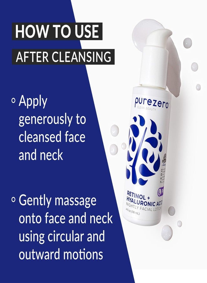 Purezero Moisturizing Night Cream - Hydrating & Anti-Aging Face Moisturizer with Pure Ingredients, Paraben-Free, Vegan, Cruelty-Free, 4 oz - Image 4