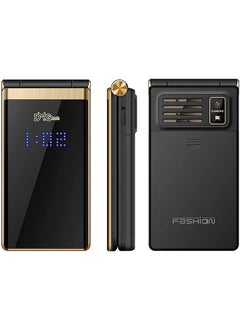 Cell Phone Flip Dual Screen 2.8 inch Touch Phone for Seniors Flip Phone Dual SIM 5900 mAh Battery Dual Display Big Key Big Sound