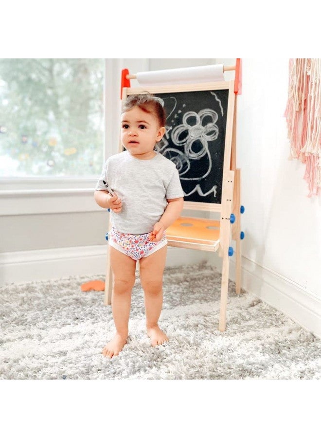 بيج إليفانت Baby Girls Training Underwear, Toddler Cotton Potty Training Pants Soft Absorbent, 3T - Image 3