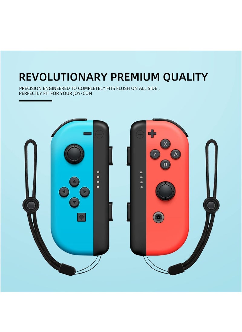 SYOSI - Wrist Strap for Nintendo Switch Joycon, 2 Pack Replacement Parts Accessories for Switch Joy-Con Straps, Adjustable Switch Joycon Strap - Image 1