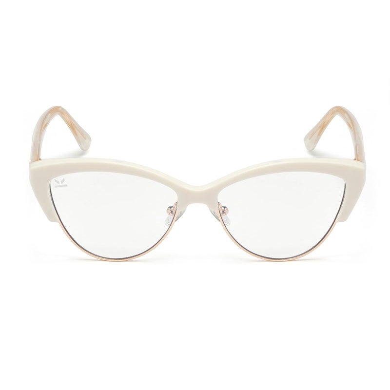 PERKEY Store PERKEY Cat Eye Blue Light Cut Computer Glasses For Eye Protection | Women | UV Protected - OPTL0014 - Image 2