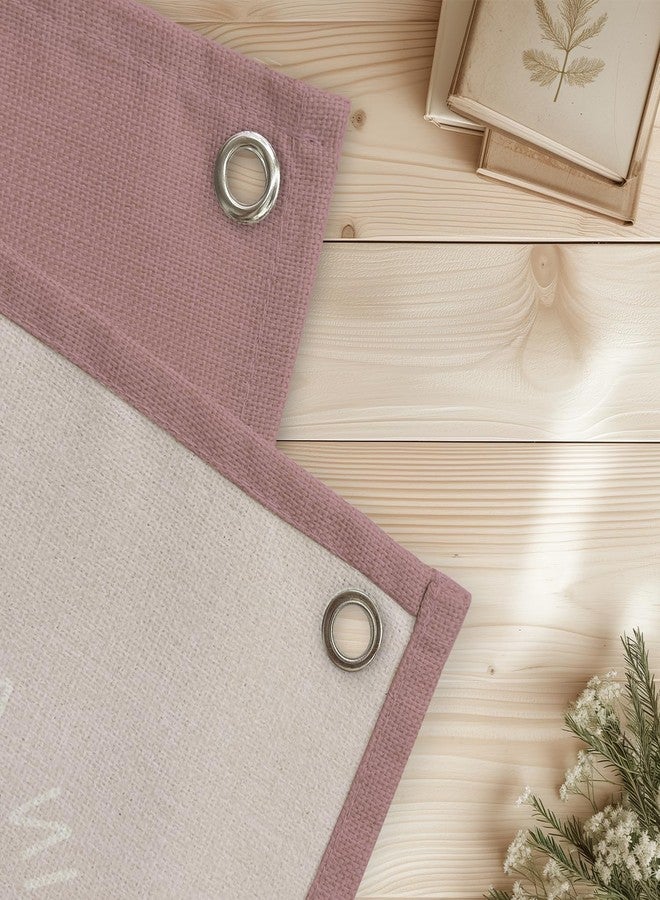 Wheatwin Wildflower Nursery Decor, Girls Room Decor, In a Field Full of Roses She Is a Wildflower Banner, Pink Linen Banner Flag Decor for Little Girl Baby Girl, Girls Room Wall Decor Canvas Banner - Image 3