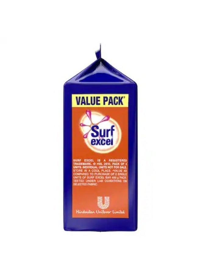 Surf Excel Detergent Bar 200 g (Pack of 4) - Image 3