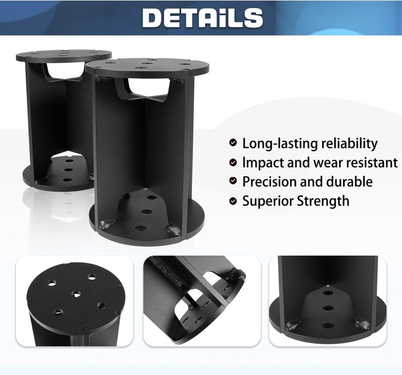 Camoo Air Lift Spacers 52460 for Lift Kit Up to 6 Inches - Compatible with Air Lift Load Lifter 5000 & 7500 XL - Image 2