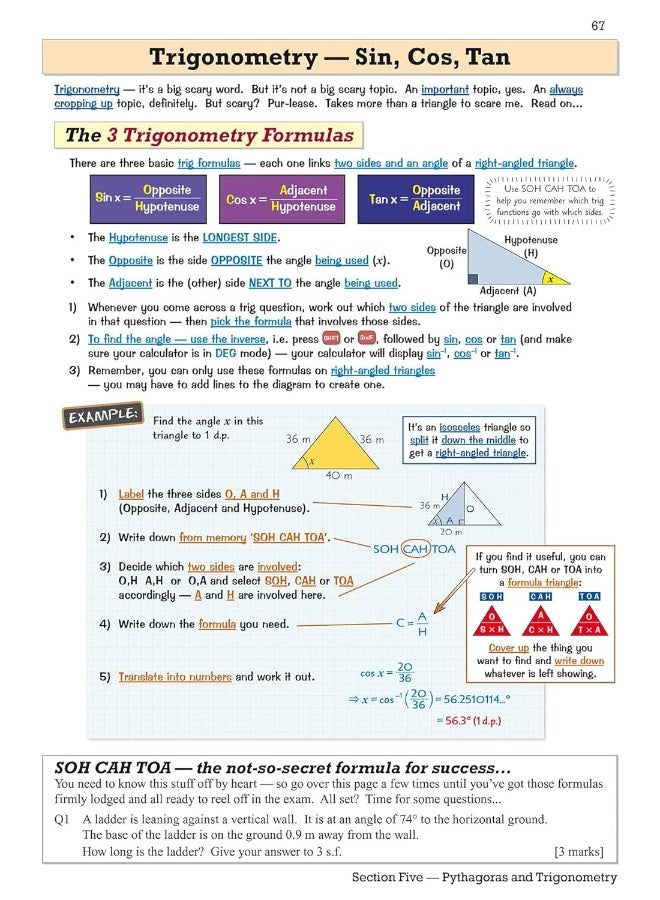 الصف 9-4 شهادة AQA المستوى 2: الرياضيات الإضافية - دليل المراجعة (مع الإصدار عبر الإنترنت) - Image 5