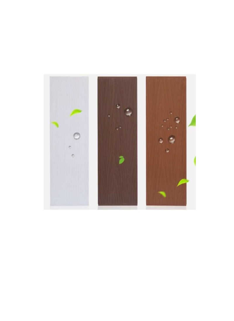 ROBUSTLINE - Robustline Folding Sliding Doors 210cm Height x 100cm Width, Made in Taiwan (DARK OAK) - Image 1