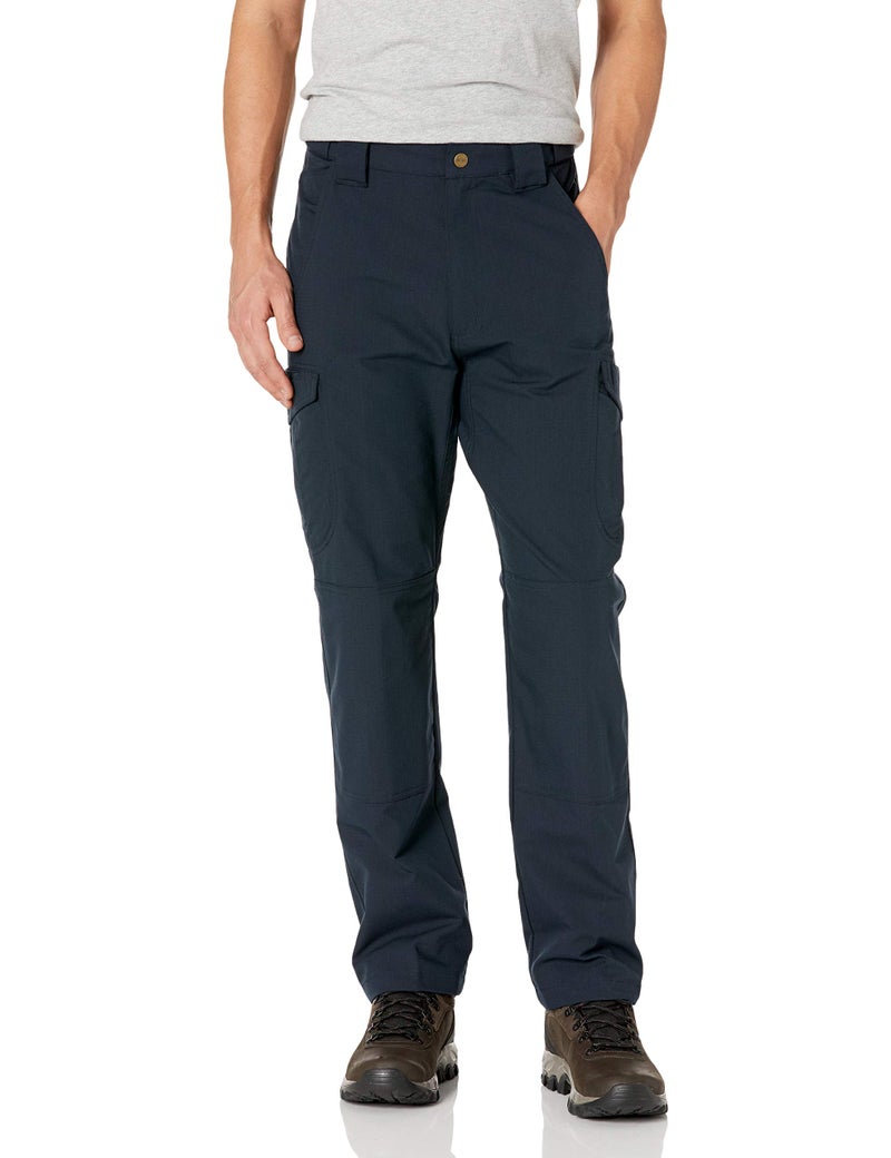 Tru-Spec Men's 24-7 Series Ascent Pants Polyester Cotton Blend Micor Rip-Stop Fabric with Mechanical Stretch, Navy - 28W x 32L - Image 1