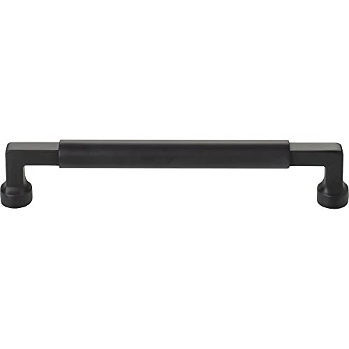 Top Knobs Cumberland Pull 6 5/16 Inch (c-c) Flat Black - Image 1