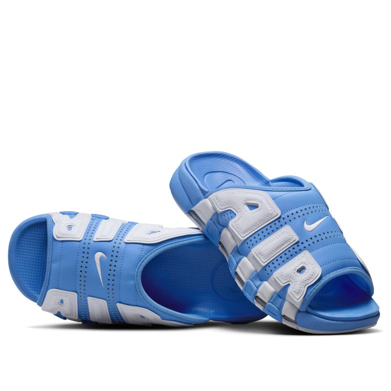 Nike Air More Uptempo Slides 'University Blue' - Image 1