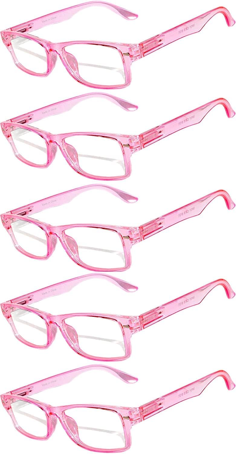 OWL Retro Fashion Style Narrow Rectangular Frame Clear Lens Eyeglasses - Image 1