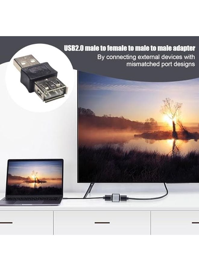 USB Male To Female Adapter Converter Universal Compatibility High Speed Charging Cable For Desktop Laptop PC Car Travel - Image 4