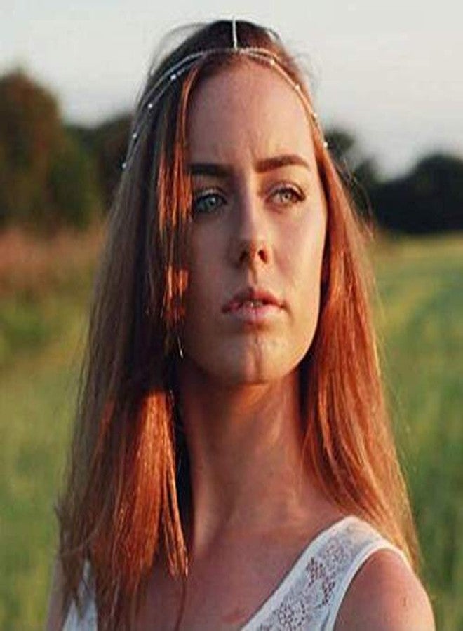 Cerun 1 Pcs PremiumBoho Head Chain Beaded Headbands Chain Layered Headpieces Festival Hair Accessories for Women - Image 3