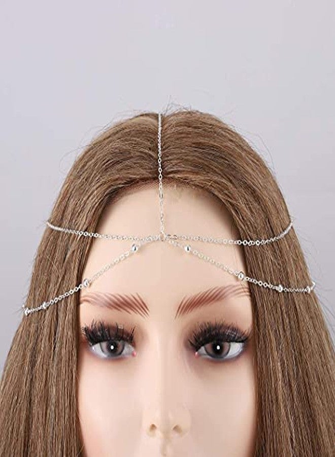 Cerun 1 Pcs PremiumBoho Head Chain Beaded Headbands Chain Layered Headpieces Festival Hair Accessories for Women - Image 4