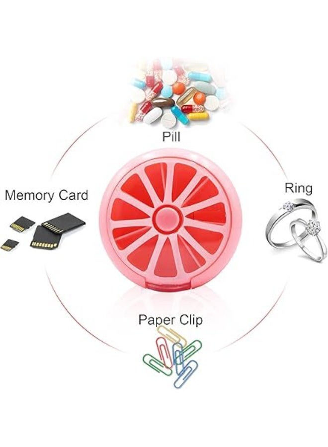 round fruit shaped pill organizer 2 pieces - Image 4