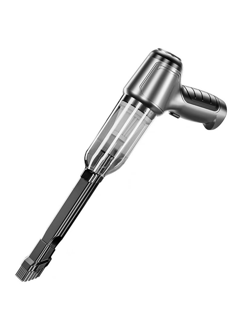 Mini vacuum cleaner, handheld car vacuum cleaner, multifunctional blowing and suction household small vacuum blower suitable for cars, homes, offices, pets - Image 1