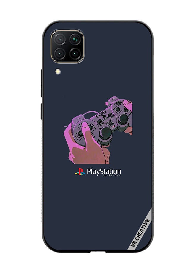 VR CREATIVE Protective Case Cover For Huawei Nova 7i/P40 Lite Playstation Design Multicolour - Image 1