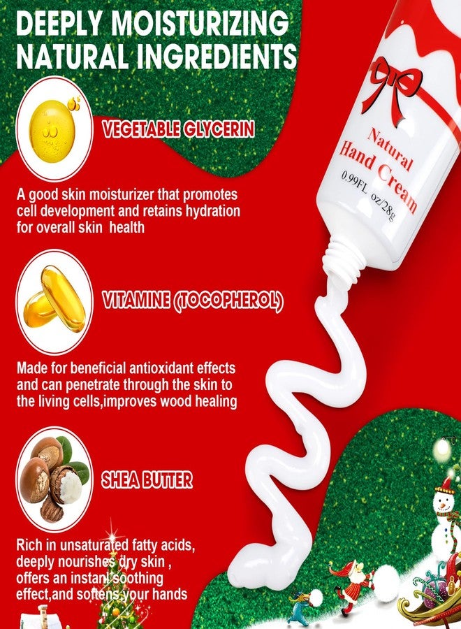 Heigble 60 Pcs Christmas Gifts Hand Cream Bulk for Women Shea Christmas Hand Lotion for Dry Skin Travel Hand Cream Bulk for Men Women Christmas Gift Stocking Stuffers, 6 Different Fragrances - Image 4