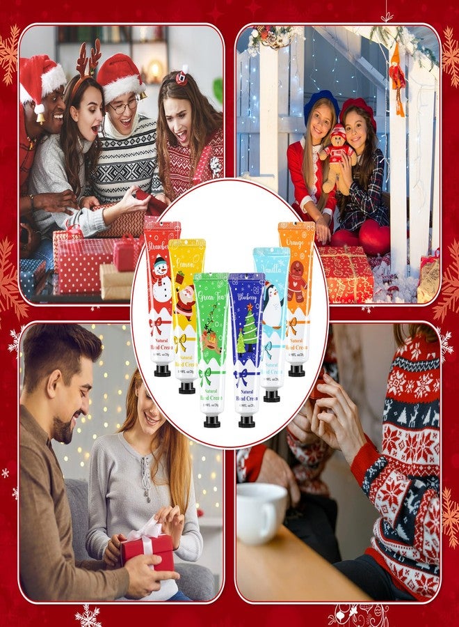 Heigble 60 Pcs Christmas Gifts Hand Cream Bulk for Women Shea Christmas Hand Lotion for Dry Skin Travel Hand Cream Bulk for Men Women Christmas Gift Stocking Stuffers, 6 Different Fragrances - Image 3