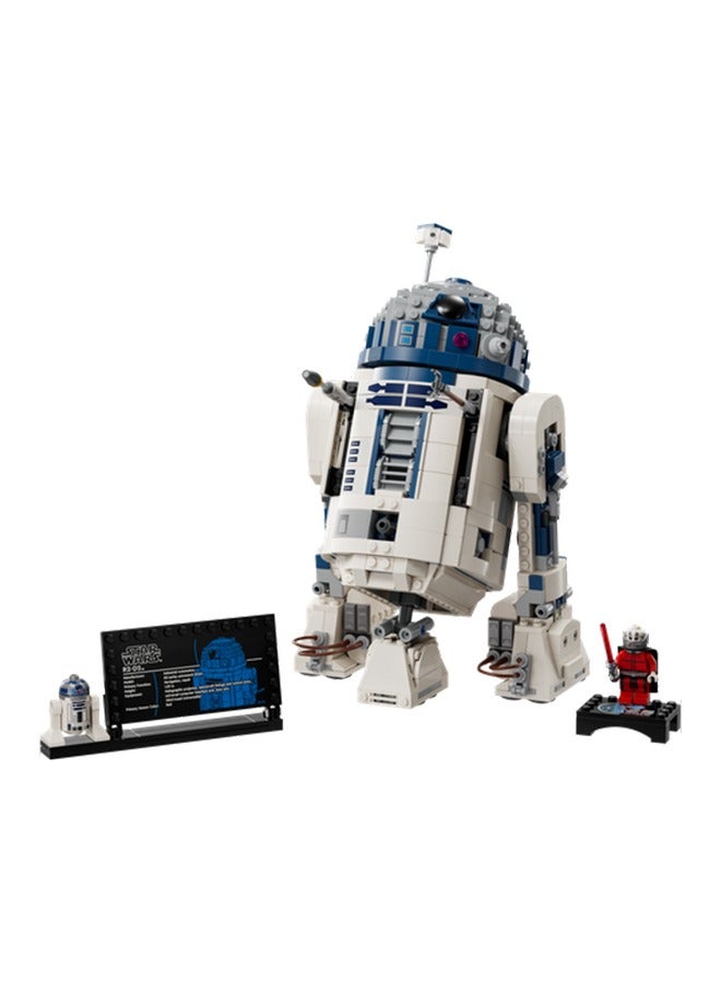 LEGO Star Wars R2-D2 Buildable Droid Figure 75379 1050Pcs